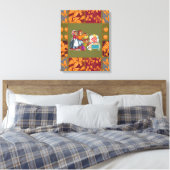 Masha en 3 sprookjesberen canvas afdruk (Insitu (Slaapkamer))