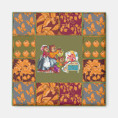 Masha en 3 sprookjesberen magneet (Voorkant)