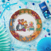 Masha en 3 sprookjesberen papieren bordje (Feest)