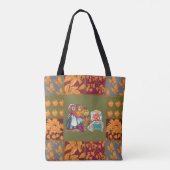 Masha en 3 sprookjesberen tote bag (Achterkant)