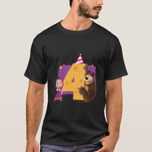 Masha en het Beer T-shirt (Voorkant)