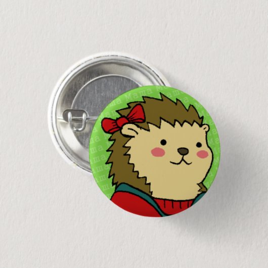 Masha-gezichtsknop Ronde Button 3,2 Cm (Voorkant /achterkant)