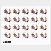masha ronde sticker (Vel)