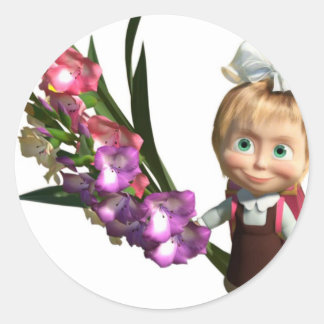 masha ronde sticker