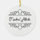 Masha'allah Keramisch Ornament (Voorkant)
