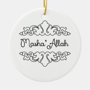 Masha'allah Keramisch Ornament