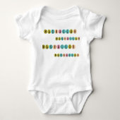 Mashallah-baby past islamitische mode uit romper (Voorkant)