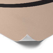 Mashallah Islamic Arabic calligraphy poster print (Hoek)