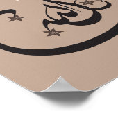 Mashallah Islamic Arabic calligraphy poster print (Hoek)