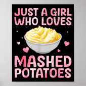 Mashed Tato Art For Women Girls Thanksgiving Mashe Poster (Voorkant)