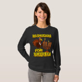 Mashugana voor Thanksgivukkah Turkey Menorah Shirt (Voorkant volledig)