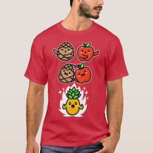 Mashup Pine Apple Fusion Super ananas T-shirt