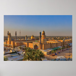 Masjid al-Kufa Islamitische wandkunst | Historisch Poster