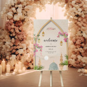 Masjid An-Nabawi Gepersonaliseerde Acryl Trouwteke Acryl Bord