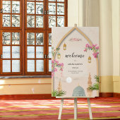 Masjid An-Nabawi Gepersonaliseerde Acryl Trouwteke Acryl Bord