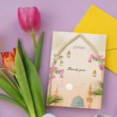 Masjid An-Nabawi Islamic Thank You Card –Thank You Kaart