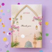 Masjid An-Nabawi Islamic Thank You Card –Thank You Kaart