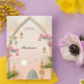 Masjid An-Nabawi Islamic Thank You Card –Thank You Kaart