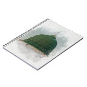 Masjid An-Nabawi watercolor illustration Islamic P Notitieboek (Linkerzijde)