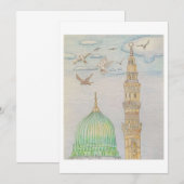 Masjid-gebed Kaart (Voorkant / Achterkant)