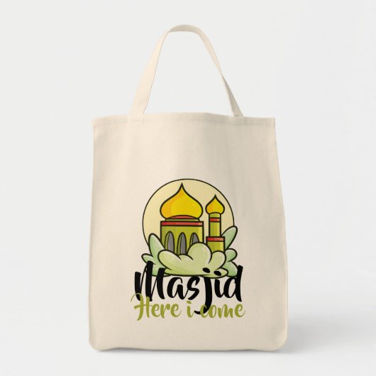  Masjid hier kom ik Tote Bag (Voorkant)
