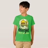 Masjid hier komen we T-Shirt (Voorkant volledig)