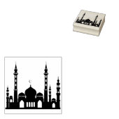 Masjid moskee kunststempel rubberstempel (Gestempeld)