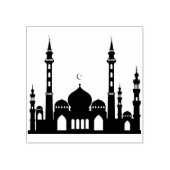 Masjid moskee kunststempel rubberstempel (Afrduk)