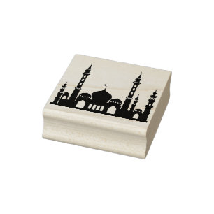 Masjid moskee kunststempel rubberstempel