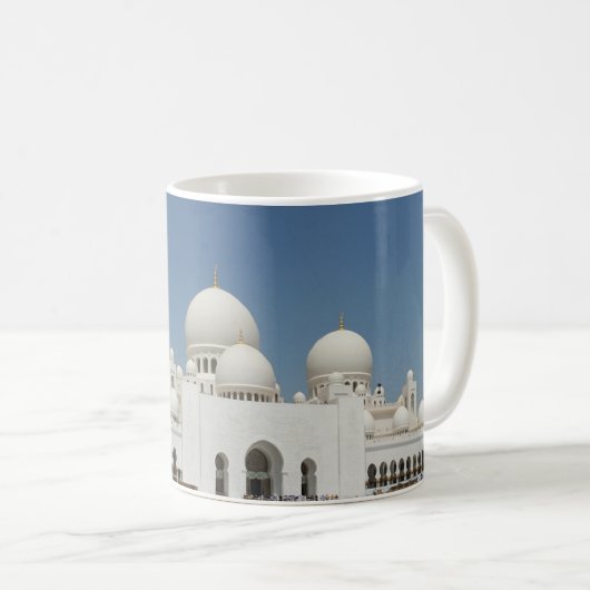 Masjid Sheikh Zayed Grote Moskee UAE Abu Dhabi Koffiemok (Voorkant rechts)