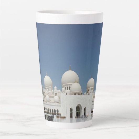 Masjid Sheikh Zayed Grote Moskee UAE Abu Dhabi Latte Mok (Voorkant)