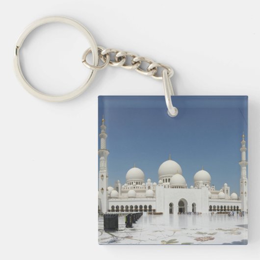 Masjid Sheikh Zayed Grote Moskee UAE Abu Dhabi Sleutelhanger (voorkant)