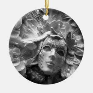 Mask Angel Keramisch Ornament