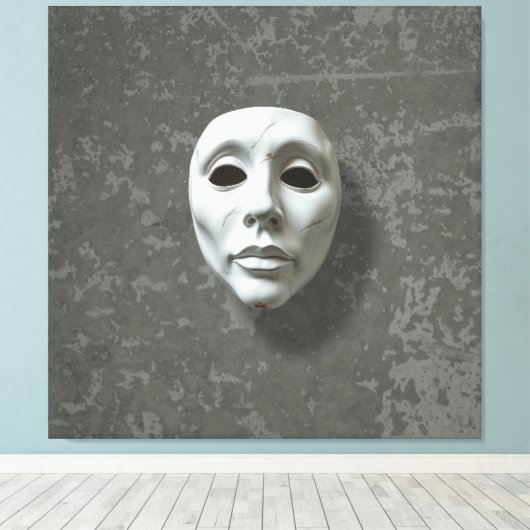 MASK CANVAS AFDRUK (Insitu (Houten vloer))