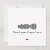 Mask Dino Singer Soundwave Song Card for Friend Kaart (Achterkant)