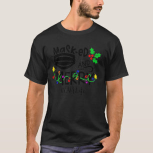Mask Ed en Merry Cna Life Kerstmis T-shirt