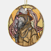 Mask Firefighter Ornament (Links)