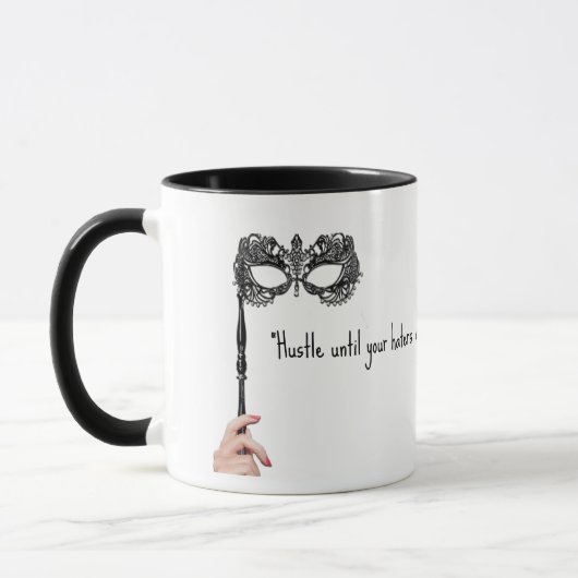 Mask Grappige quote Huren Mok (Links)
