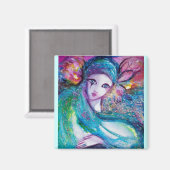 MASK IN BLAUW MAGNEET (Voorkant / Achterkant)