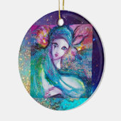 MASK IN BLUE, Monogram Keramisch Ornament (Links)