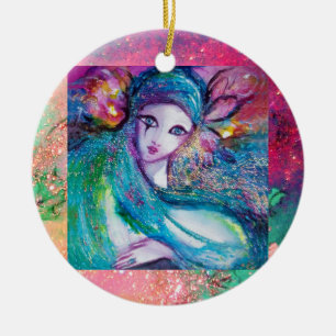 MASK IN BLUE, Monogram Keramisch Ornament