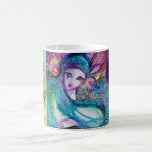 MASK IN BLUE/Venetiaanse maskerade maskers Koffiemok