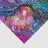 MASK IN BLUE/Venetiaanse maskerade maskers Tissuepapier (Detail)