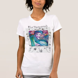 MASK IN BLUE/Venetiaanse Masquerade Ball T-shirt