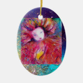 MASK IN RED, Monogram Keramisch Ornament (Voorkant)