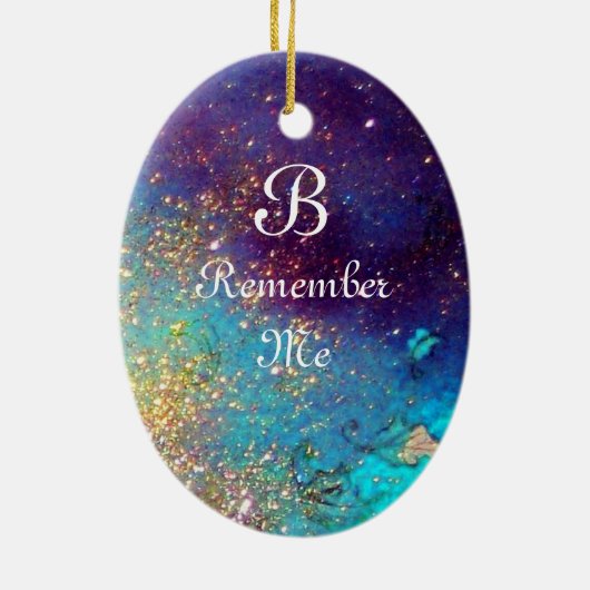 MASK IN RED, Monogram Keramisch Ornament (Achterkant)