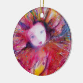 MASK IN RED, Monogram Keramisch Ornament (Links)