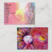 MASK IN RODE VISITEKAARTJE (Voorkant / Achterkant)