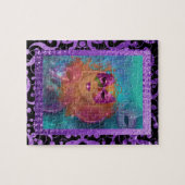 Mask masquerade venetian "mardi gras" party legpuzzel (Horizontaal)