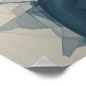 Mask of Emotions Poster Abstracte muurkunst (Hoek)